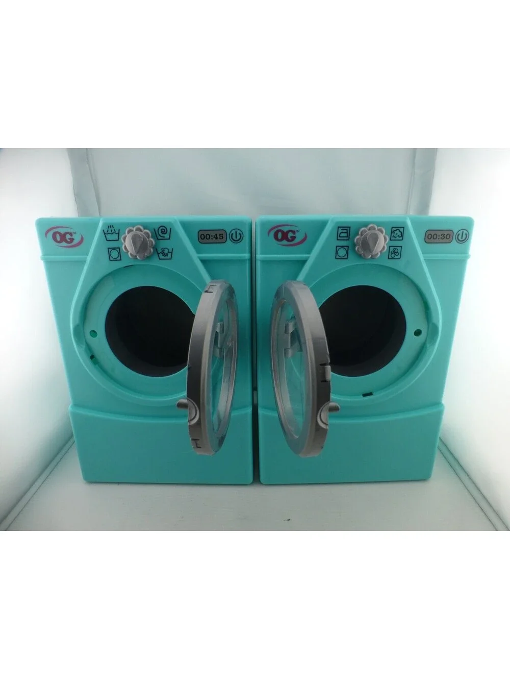 Our Generation Dollhouse Washer Dryer Set OG Laundry Appliances for 18